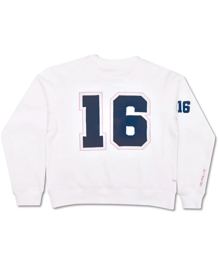 Theme Classic Varsity Sweatshirt Distressed/seasonal girls iScream