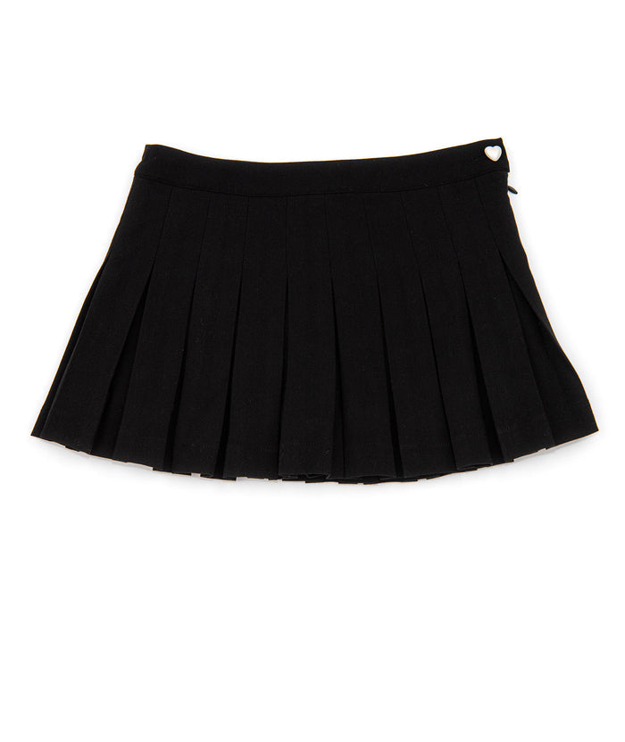 Theme Girls Jane Soft Pleated Skort Girls Casual Bottoms Theme-NYC Black Y/S (7/8)