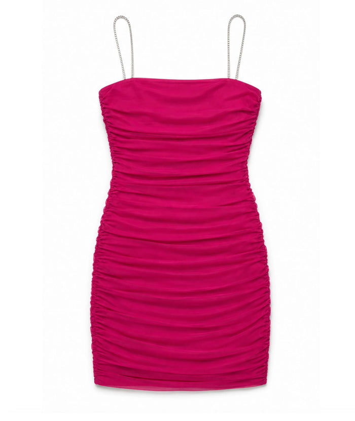 Theme Girls Liv Mesh Reversible Cut Out Dress Girls Special Dresses Theme-NYC Raspberry Y/S (7/8)