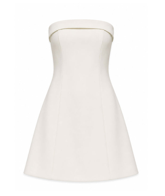 Theme Girls Yael Winter White Bow Back Dress Girls Special Dresses Theme-NYC