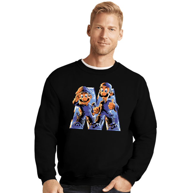 Crewneck Sweater, Unisex / Small / Black