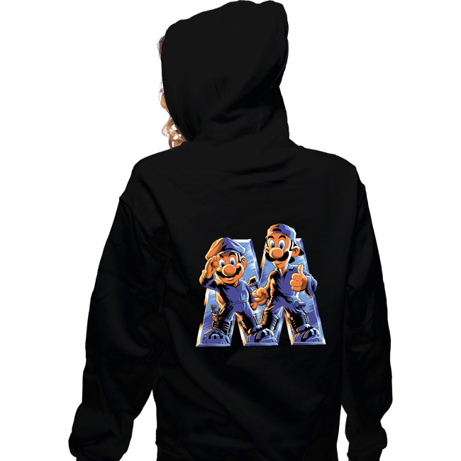 Zippered Hoodies, Unisex / Small / Black