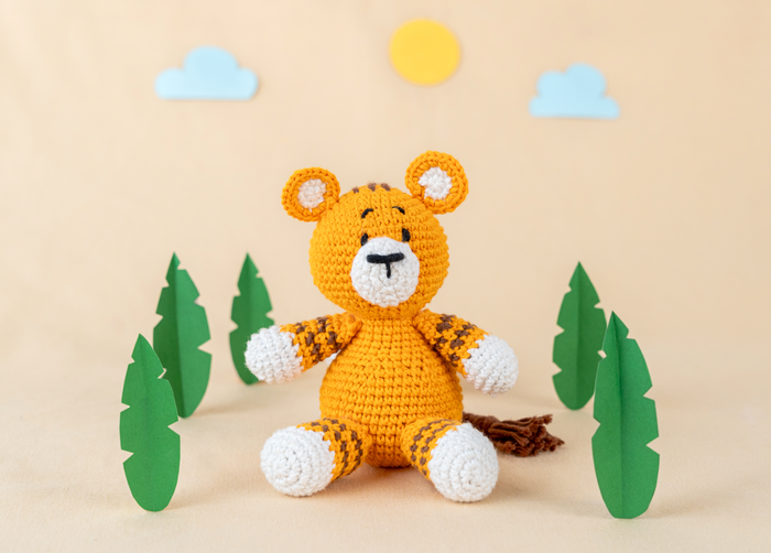 Togo the Crochet Tiger (All Ages)