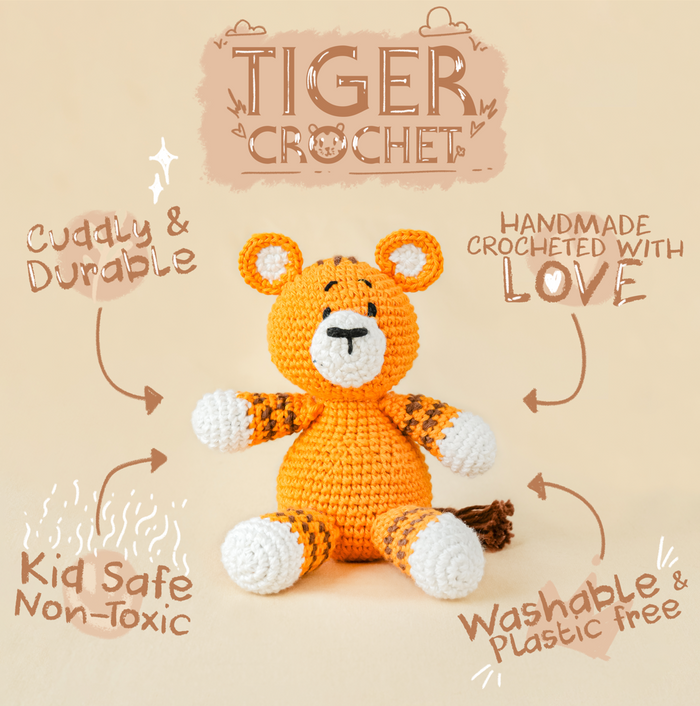 Togo the Crochet Tiger (All Ages)