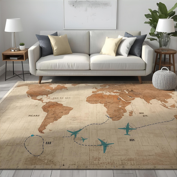 Traveller's Journey Area Rug