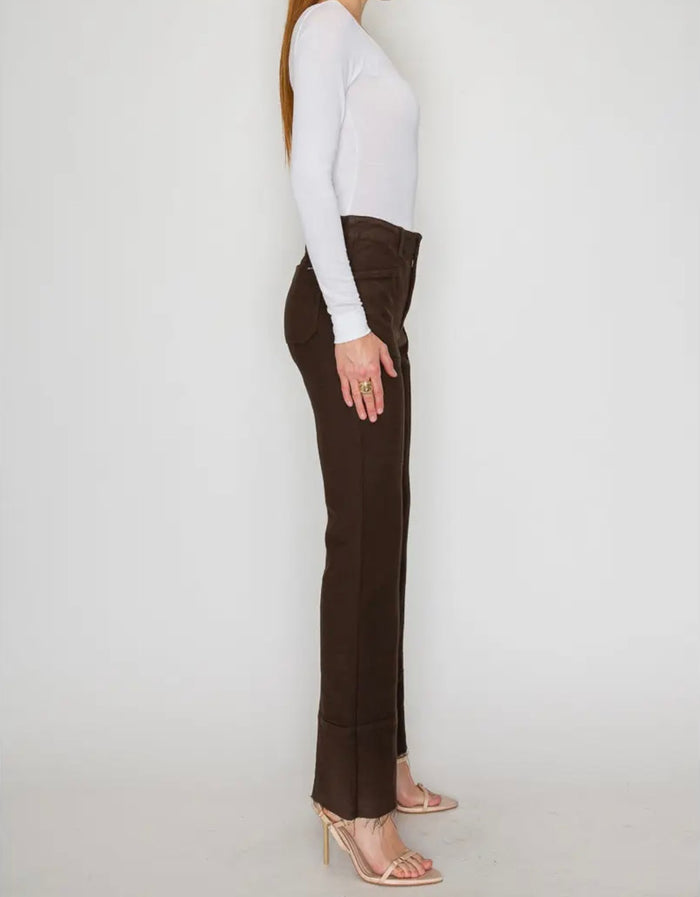 Tummy Control High Rise Bootcut PFD Jeans