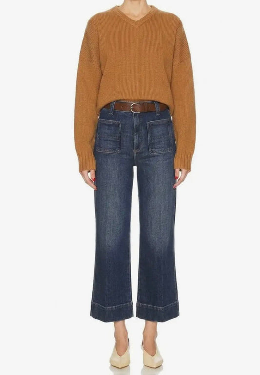 Tummy Control High Rise Slim Palazzo Jeans