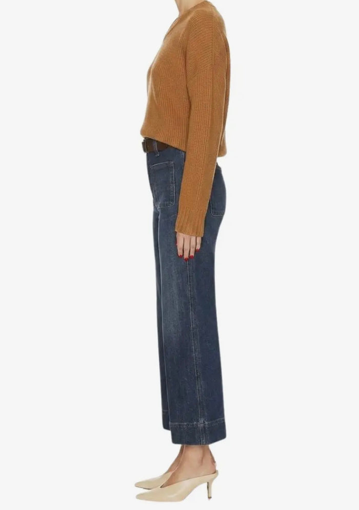 Tummy Control High Rise Slim Palazzo Jeans