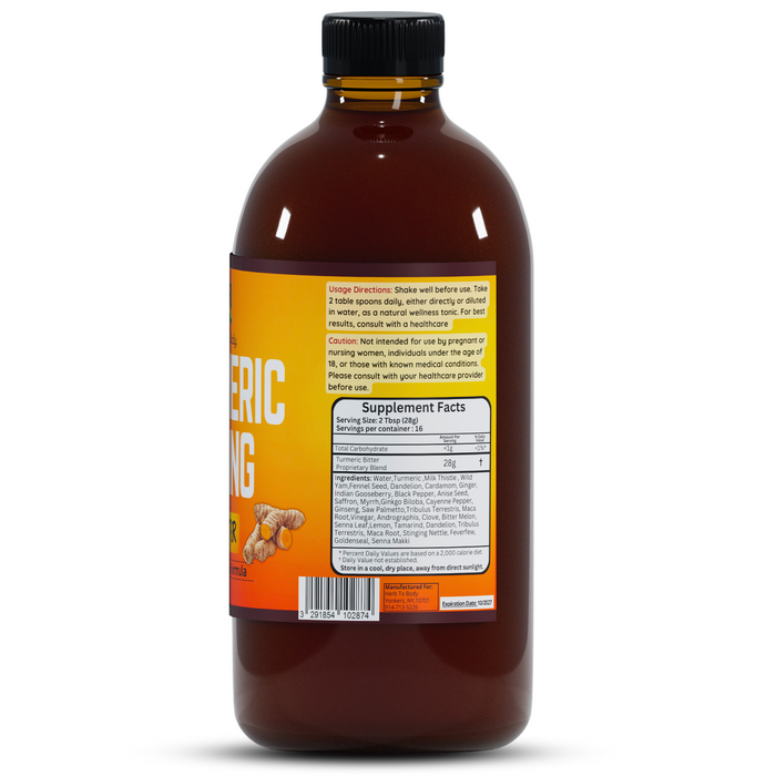 Turmeric Living Bitter 16oz