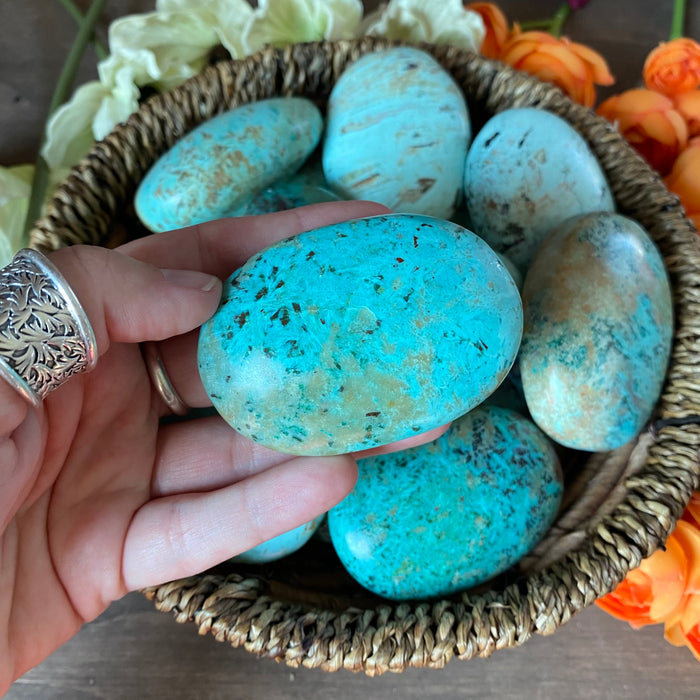 Turquoise Palm Stone