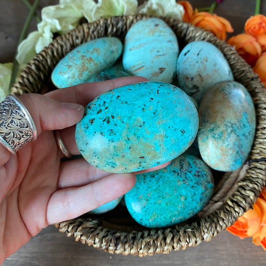 Turquoise Palm Stone