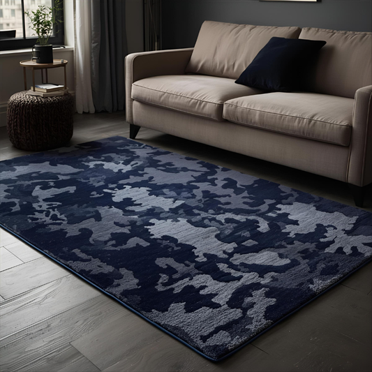 Twilight Camo Area Rug