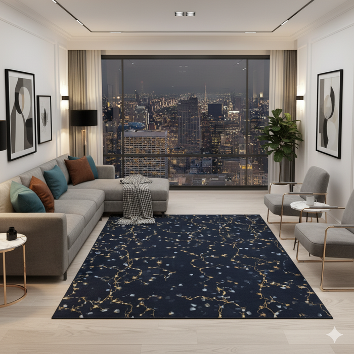 Twinkling Lights Area Rug