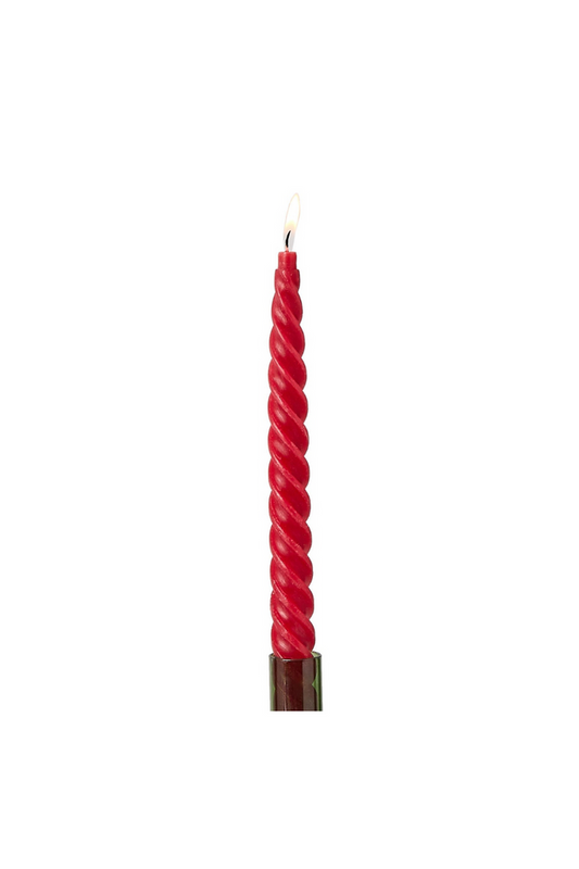 Twist Taper Candles - Set of 2 - FINAL SALE