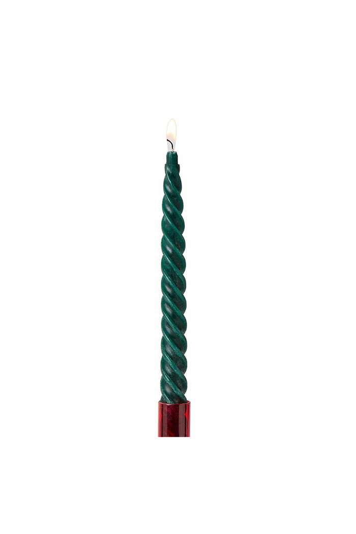 Twist Taper Candles - Set of 2 - FINAL SALE