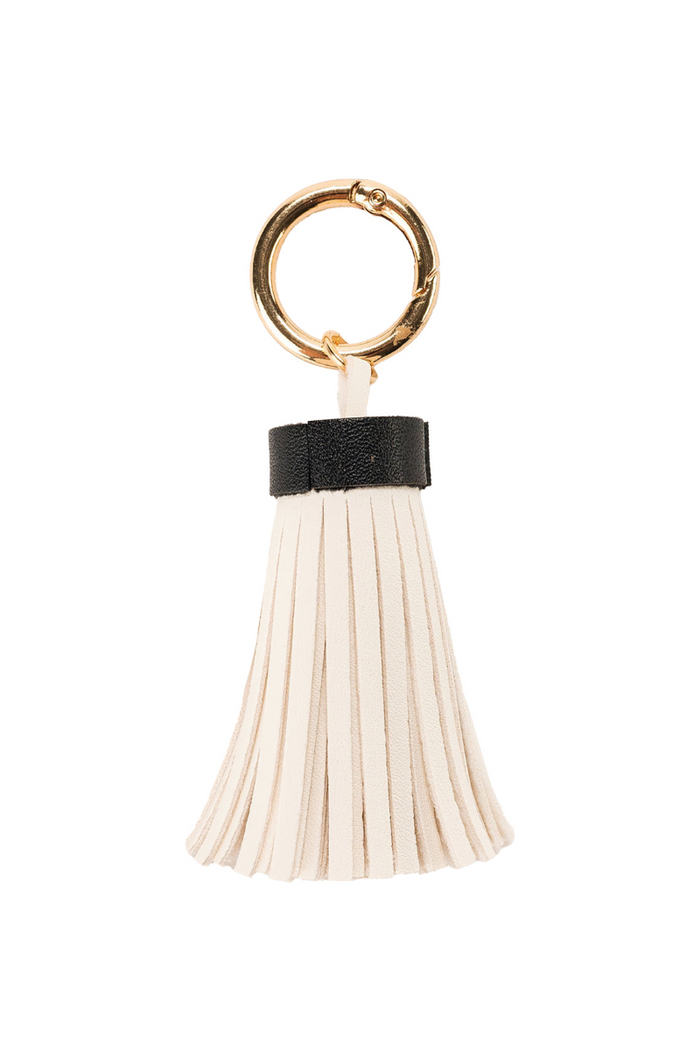 Two Tone Leather Tassel