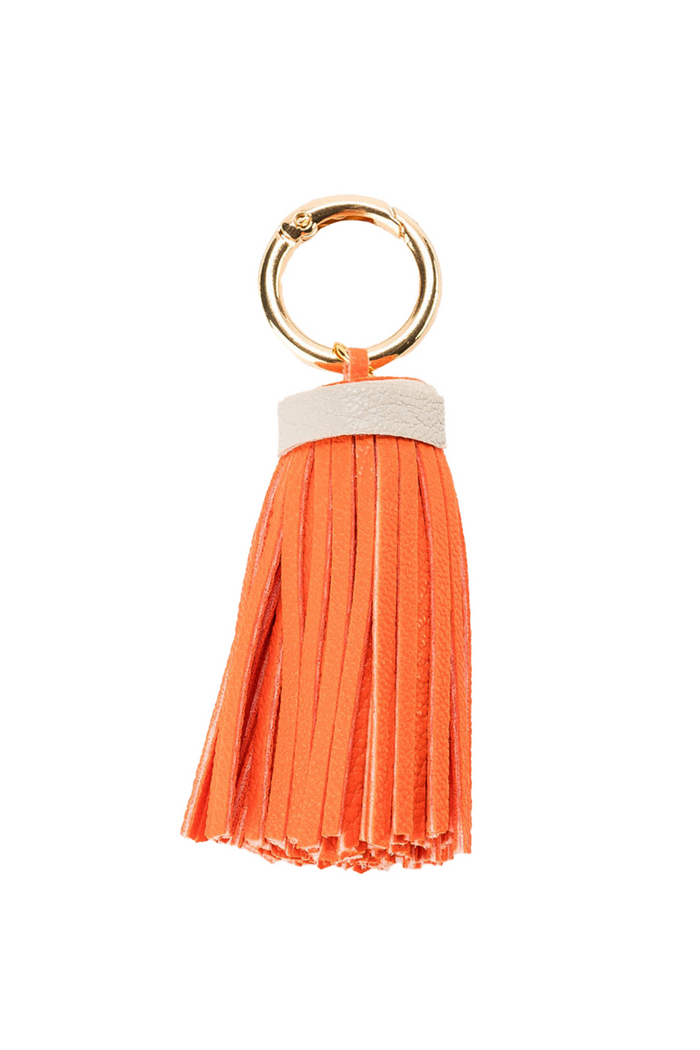 Two Tone Leather Tassel