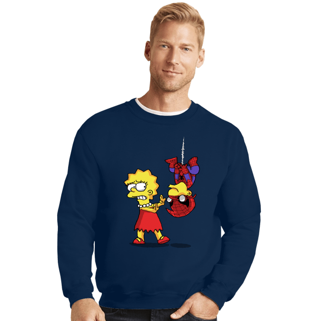 Crewneck Sweater, Unisex / Small / Navy