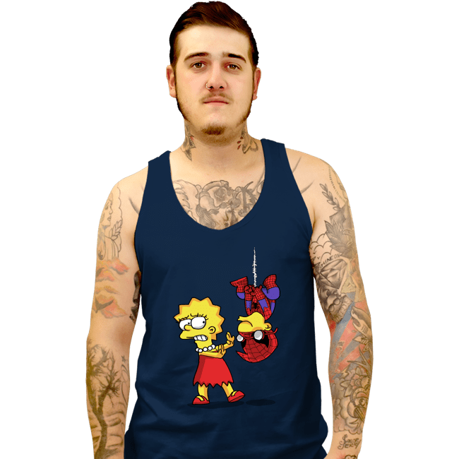 Tank Top, Unisex / Small / Navy