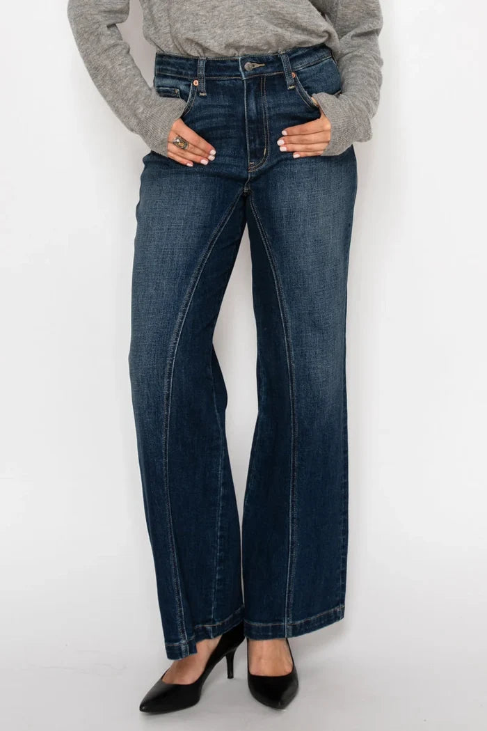 Ultra High Rise Relaxed Flare Jeans