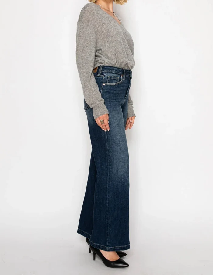 Ultra High Rise Relaxed Flare Jeans