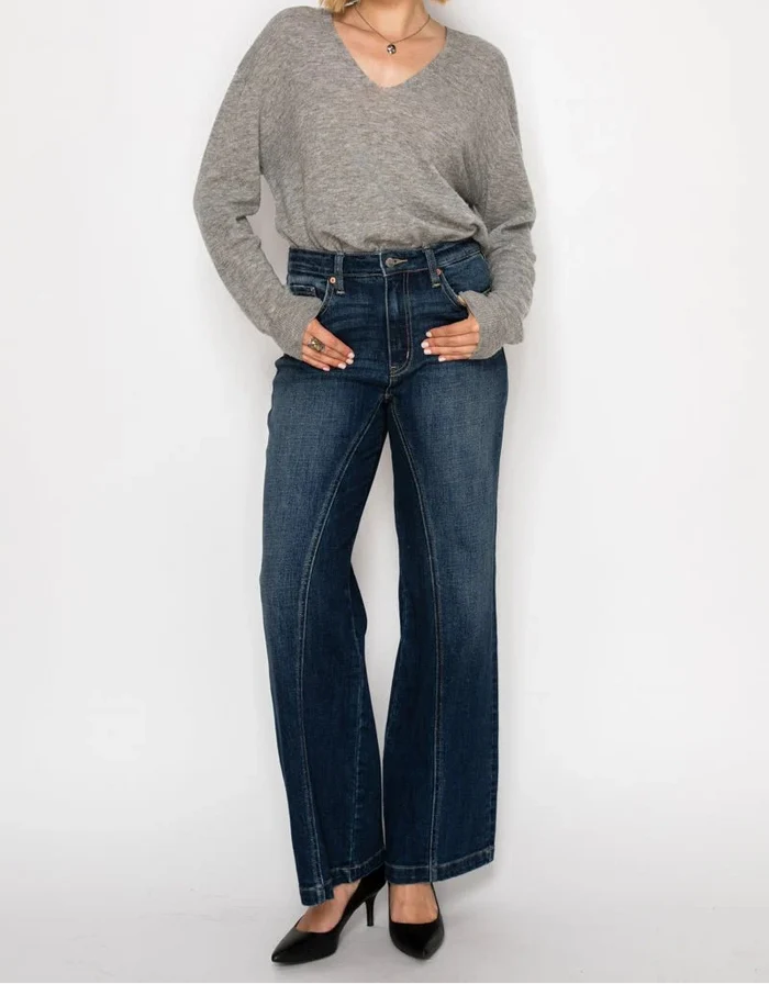Ultra High Rise Relaxed Flare Jeans