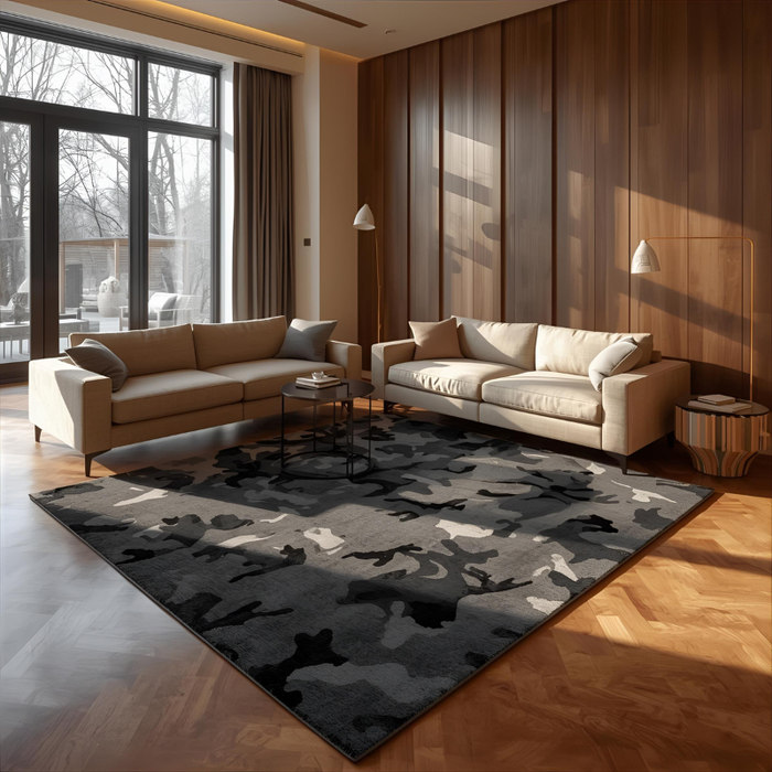 Urban Asphalt Area Rug