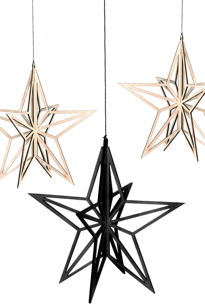 Valona Wood Large Star