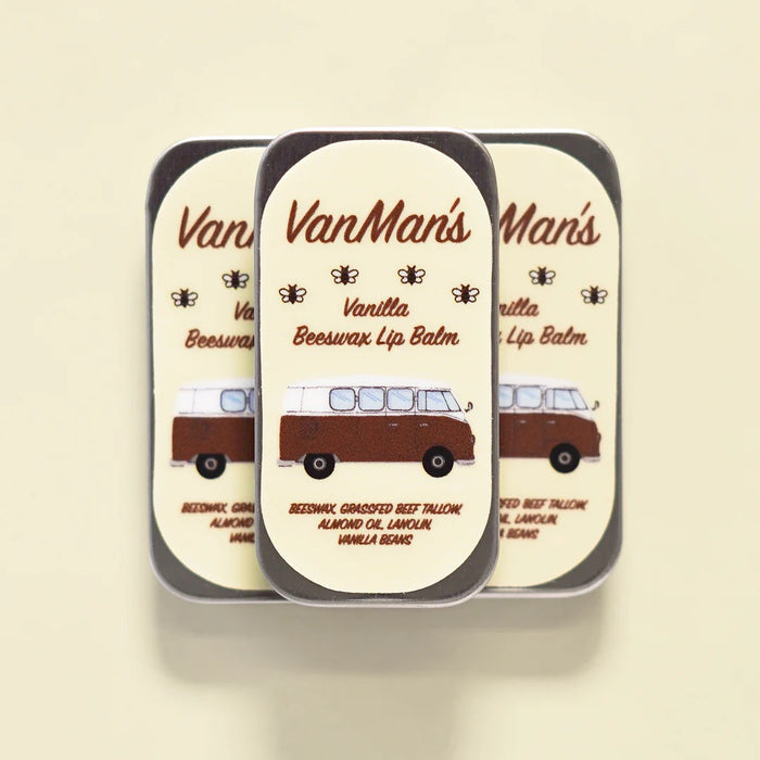 VanMan's Beeswax Lip Balm - Vanilla