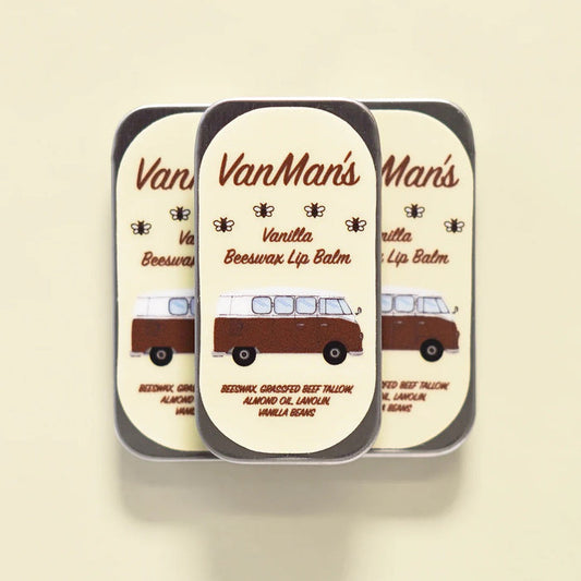 VanMan's Beeswax Lip Balm - Vanilla