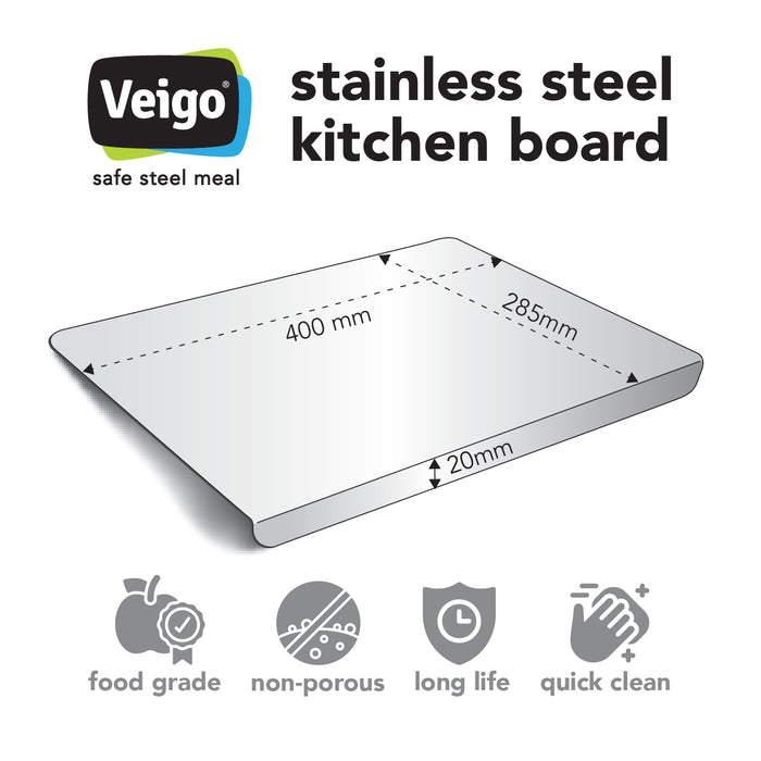 Veigo Houseware Steel Chopping Board (All Ages)