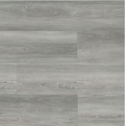 Vinyl Floor Plank, 6" x 36", 37.5 sq ft per box, Grey