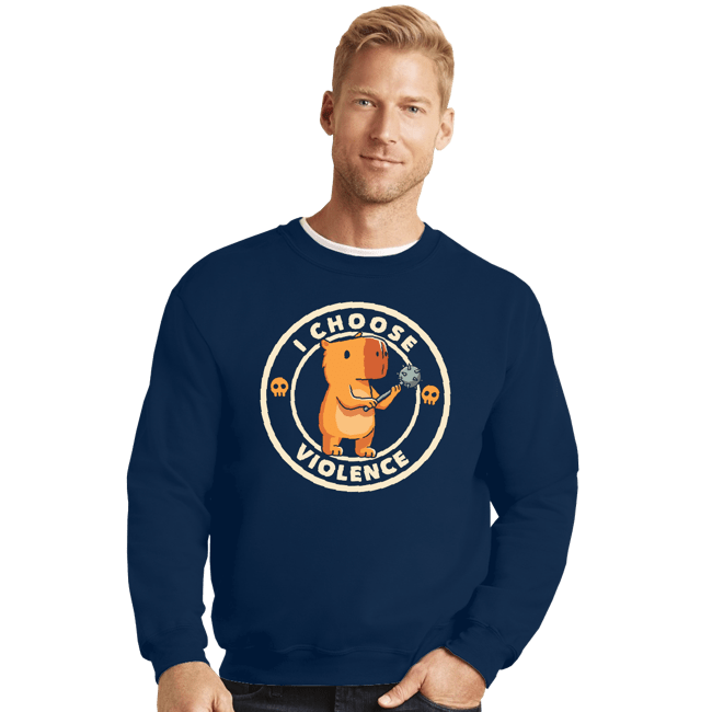 Crewneck Sweater, Unisex / Small / Navy