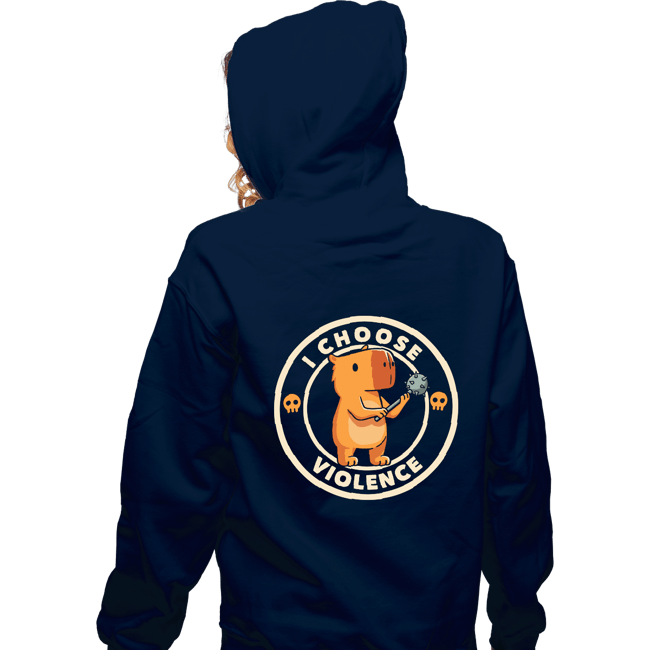 Zippered Hoodies, Unisex / Small / Navy