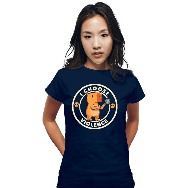 Fitted Shirts, Woman / Small / Navy