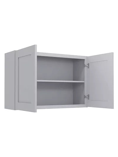 Wall Cabinet , 36" x 24" , Shaker, Wood Grey