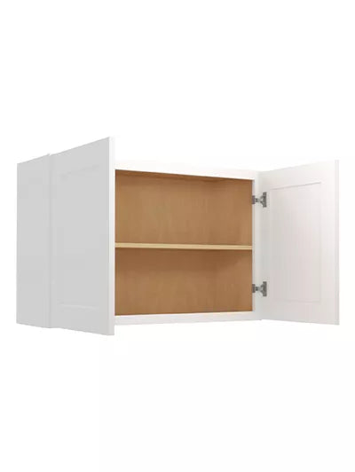 Wall Cabinet , 36" x 24"  , Shaker , Wood White