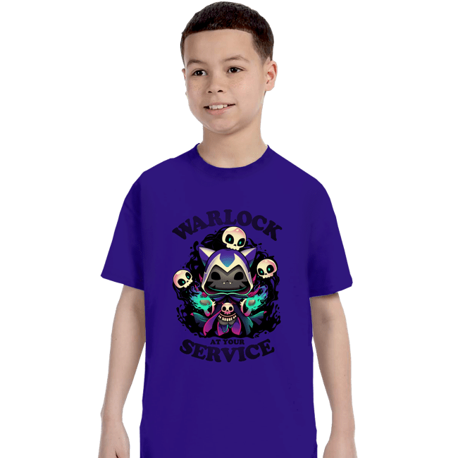 Daily_Deal_Shirts T-Shirts, Youth / XS / Violet Warlock's Call