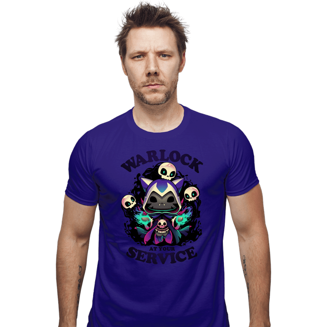 Daily_Deal_Shirts Fitted Shirts, Mens / Small / Violet Warlock's Call