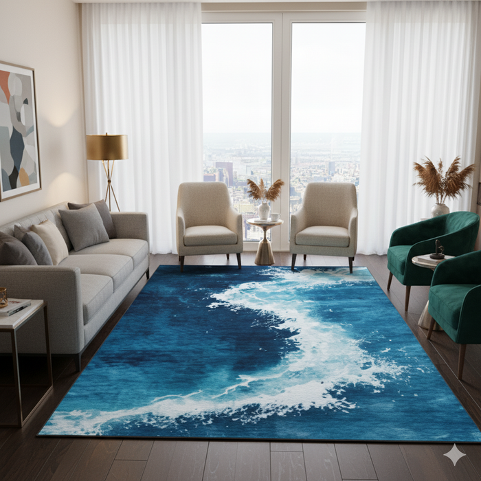 Wave Motion Area Rug