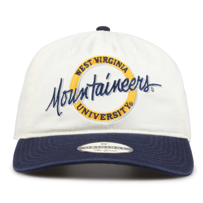 West Virginia Mountaineers Original Circle Snapback, front view
