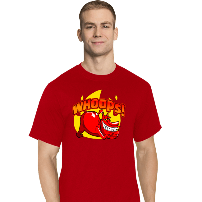 Secret_Shirts T-Shirts, Tall / Large / Red Whoops!