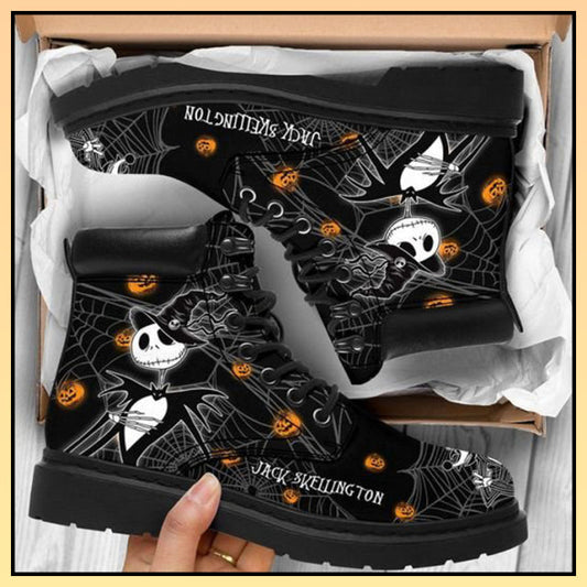 Womens Spooky Halloween Martin Boots