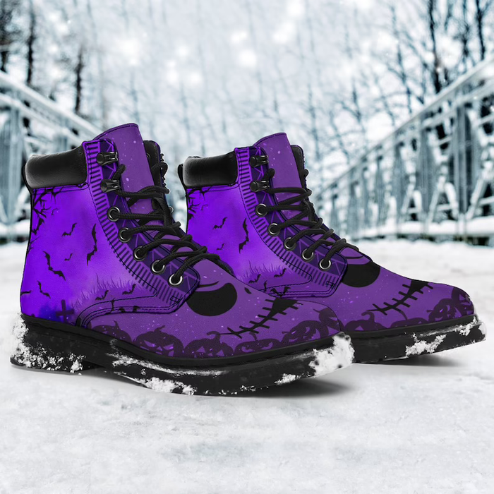 Womens Spooky Halloween Martin Boots