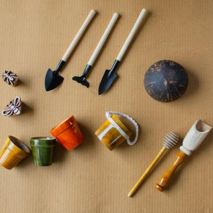 Wooden Gardening Toys | Sensory Toys for Kids - Bombay Toy Company