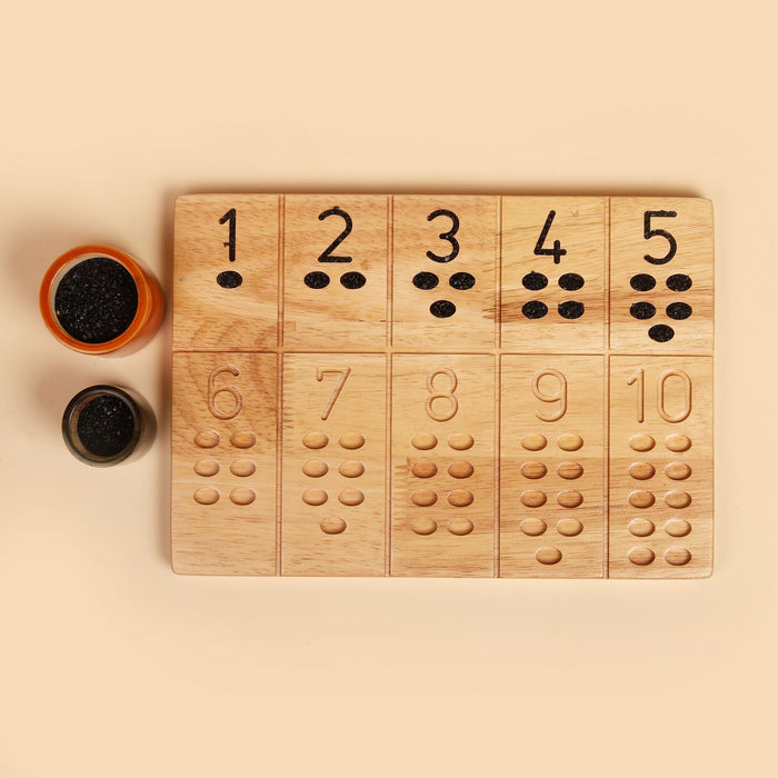 Wooden Number Reversible Board (2+ Years)