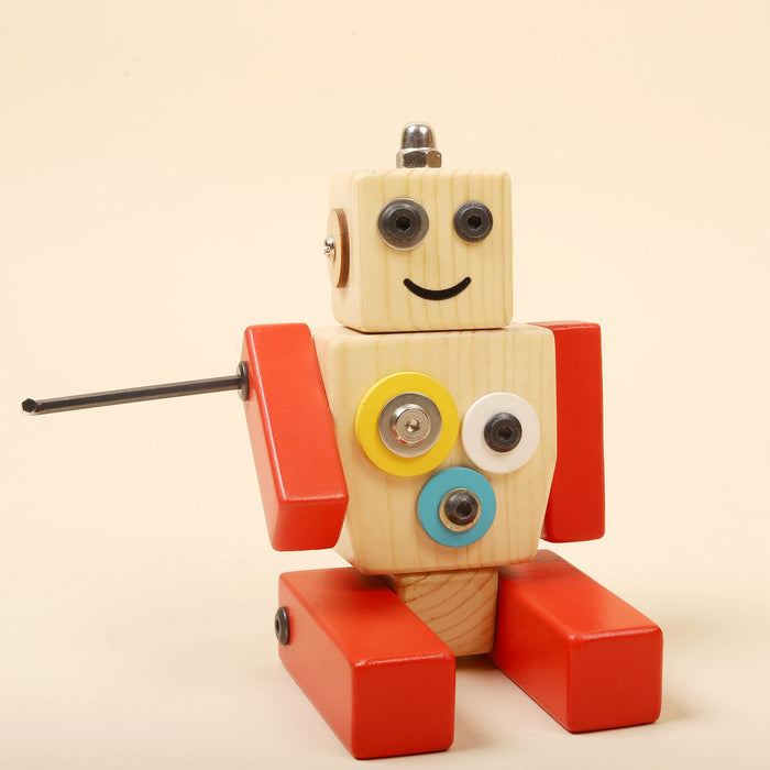 Wooden Robot STEAM Toy  Ollie (2+ Years)