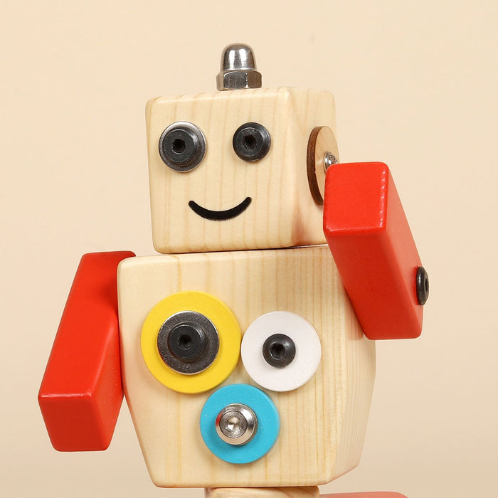 Wooden Robot STEAM Toy  Ollie (2+ Years)