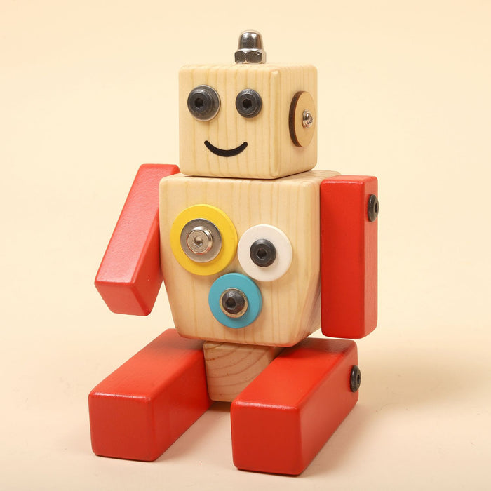 Wooden Robot STEAM Toy  Ollie (2+ Years)
