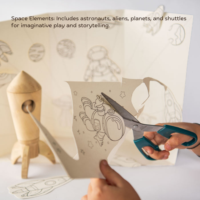 Wooden Space Adventure Rocket (6 Months+)